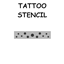 Dots Tattoo Stencil logo