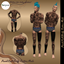 Punk Full Body Tattoo Male logo