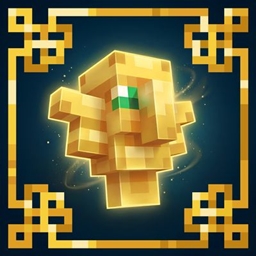 Animated 3D totem of undying logo