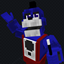 Blundy's Pizza animatronic location logo