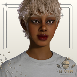 Niven Hair "Short and Sweet" 03 - Isaac for her logo