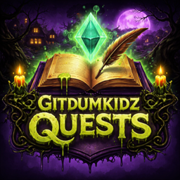 Gitdumkidz Quests logo