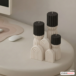 StudioBakery Office Candle Set logo