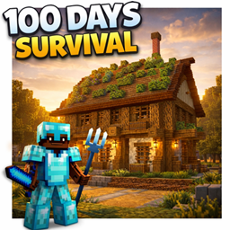 🌎 100 Days Survival World -  Advanced Starter Base logo