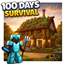 🌎 100 Days Survival World -  Advanced Starter Base logo
