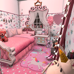 The Pink Princess Dream Room ✨ - Cute Kids Bedroom  logo