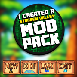 [CP] I Created A Stardew Valley Modpack - Main Menu logo