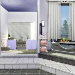 Bathroom - Base Game (No CC!) project image