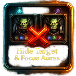 Hide Target & Focus Auras logo