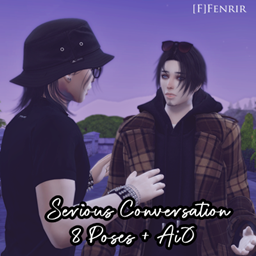 [F] Serious Conversation Posepack logo