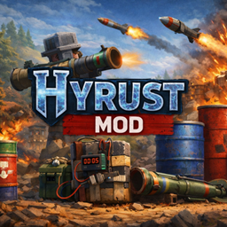 HyRust - Explosives Pack - Raid & Defense System (Rust-like loot system, Rocket Launcher, Reforce System, Air strike, and more) logo