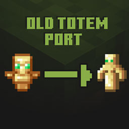 Old Totem Texture Port (For Bedrock Edition) logo