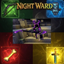 NightWard - A multi-class RPG modpack logo
