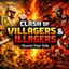 Clash of Villagers & Illagers logo