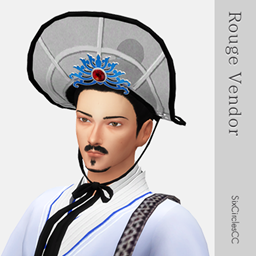 [SixCirclesCC] Chinese Rouge Vendor Hat logo