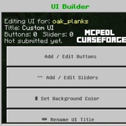 Ui builder (For blocks and items) logo