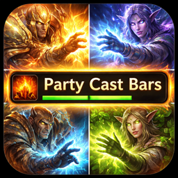 TBC Active Party Cast Bars project image