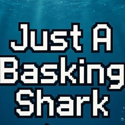 Just A Basking Shark logo