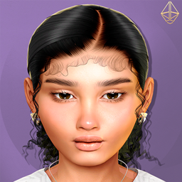 Aurum - Bisa sleek low bun for children logo