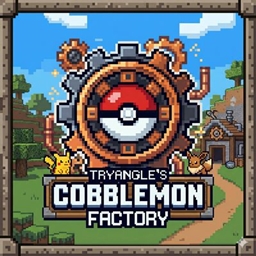 TryAngle's Cobblemon Factory logo