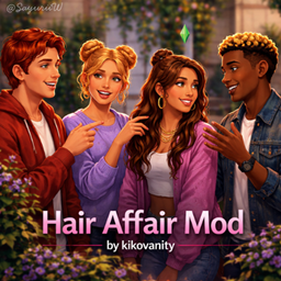 Hair Affair Mod by kikovanity - Tradução PTBR