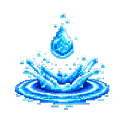 realistic water mod logo