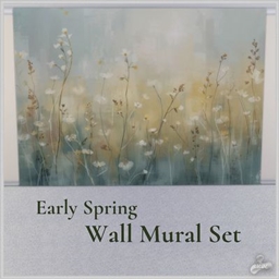 Early Spring Wall Mural Set logo