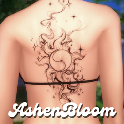 Tattoo N013 - AshenBloom logo