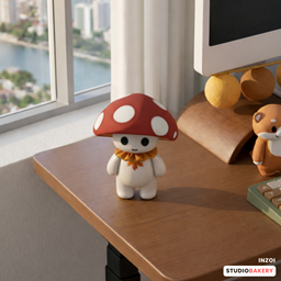 StudioBakery Cozy Station Mushroom Plushie logo