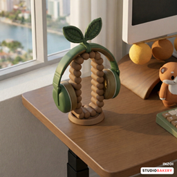 StudioBakery Cozy Station Leaf Headset Stand logo