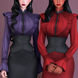 Dark Romance Collection - Nocturne Affair Blouse project image