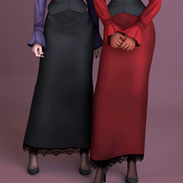 Dark Romance Collection - Lover's Ruin Long Skirt project image