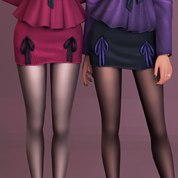 Dark Romance - Fatal Blow Mini Skirt logo