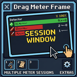 Drag Meter Frame logo