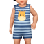 MARTY romper - infant outfit logo