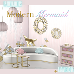 Modern Mermaid Bedroom - Reading Corner logo