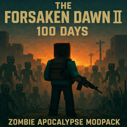 The Forsaken Dawn II    {100 Day Zombie Apocalypse } logo