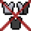 No Armour Armor HUD Hotbar logo