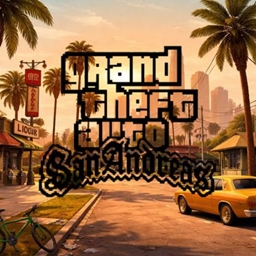 Assembling GTA San Andreas Minecraft BE logo