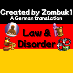 Law & Disorder German Translation logo
