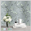 Vintage Chinoiserie Garden Wallpaper | Flora and Fauna 16 logo