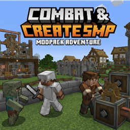 Combat n Create SMP logo