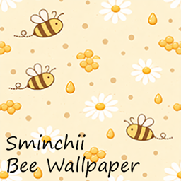 [Sminchii] Bee wallpaper logo