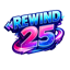 rewind 25 logo