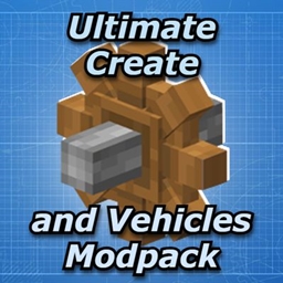 Ultimate Create and Vehicles Modpack  logo