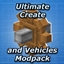Ultimate Create and Vehicles Modpack  logo
