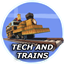 Tech and Trains with Guns logo