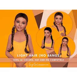 SONYASIMS -  Light Hair - No Bangs Kids project image