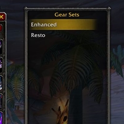 Wow Gear Set Manager logo