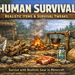 Human Survival – Realistic Items & Survival Tweaks logo
